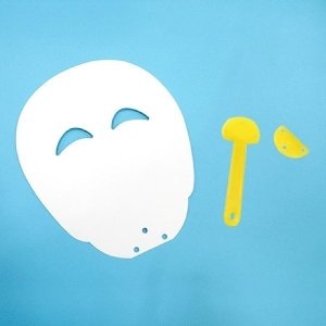 유니아트 만들기 재료 종이부채 하회탈 나라사랑 WFGG6GQ