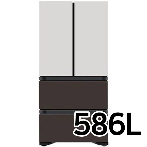 삼성전자 비스포크 김치플러스 코타 RQ58C9442AP (화이트+차콜)_이미지