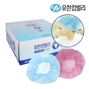 간호사용 헤어캡 위생모자 100매 1팩 수술용 모자