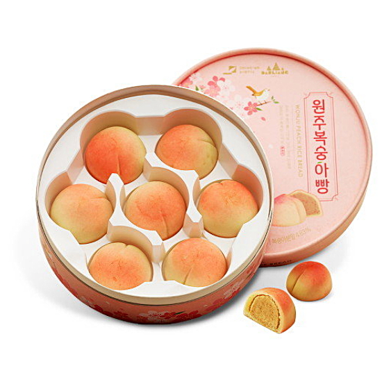 원주복숭아빵 7개입 210g (2개)