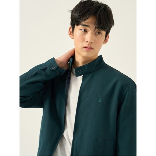 삼성물산 빈폴 남성 해링턴 재킷 그린_BC5839E01M