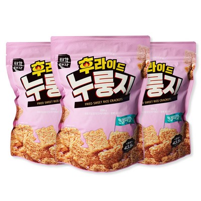 티각태각 후라이드 누룽지 인절미맛 (200g,3개)_이미지