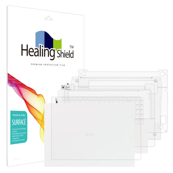 폰트리 힐링쉴드 LG전자 2026 그램 프로16 16Z95U 16ZD95U 무광 외부보호필름 3종 세트_이미지