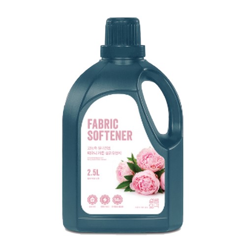 [불명] 살림의격 고농축 실내건조 섬유유연제 피오니 가든 2.5L (2개)