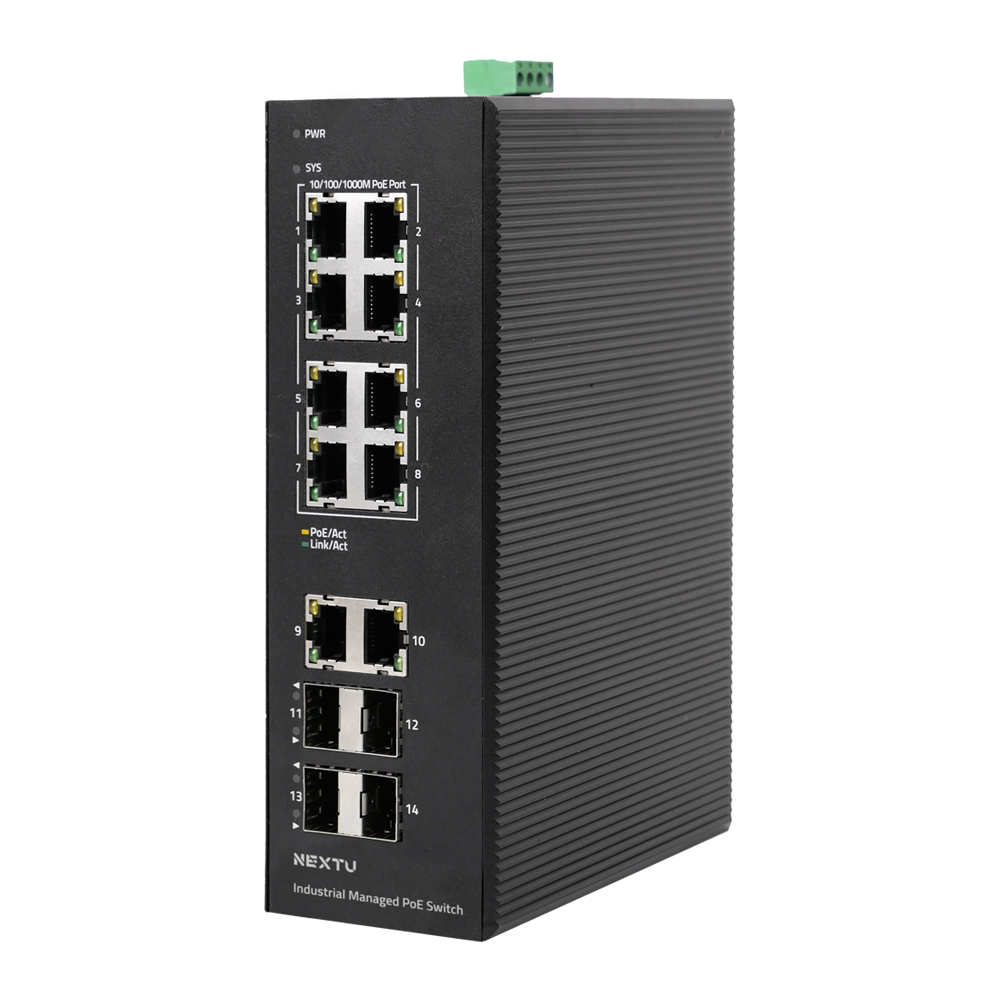 이지넷유비쿼터스 POE4122MDTL2-25G 스위치허브_이미지