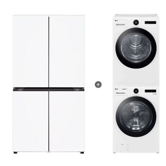 LG전자 트롬 FX23WNAR + RD22WSQ + 냉장고 T876MQQ111