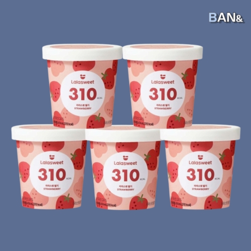 라라스윗 딸기 파인트 474ml (15개)_이미지