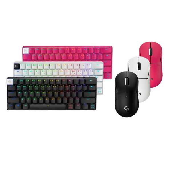 로지텍 G PRO X SUPERLIGHT 2c + PRO X 60 키보드 마우스 세트_이미지