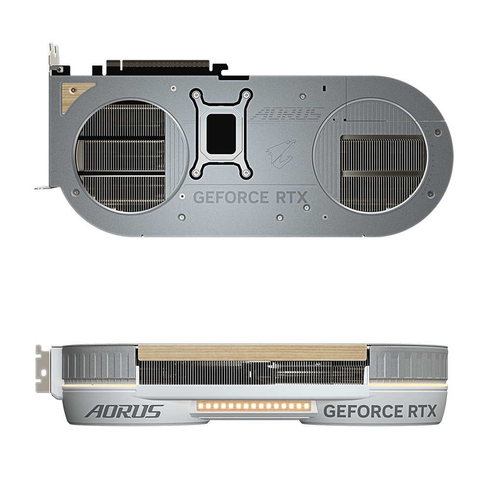 GIGABYTE AORUS 지포스 RTX 5080 INFINITY WOOD D7 16GB 피씨디렉트_이미지