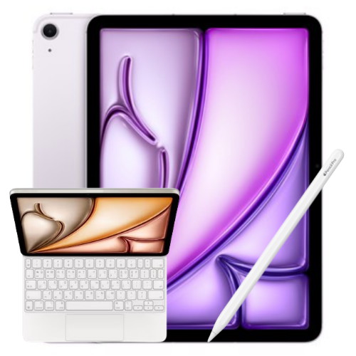 APPLE 2024 iPad Air 13 M2 Cellular+애플펜슬 프로,매직키보드 (256GB)_이미지