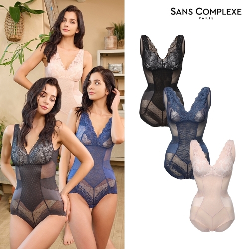 상콤플렉스 라이크라 올인원 바디수트 (3매)_이미지