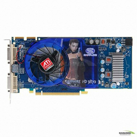 SAPPHIRE 라데온 HD 3870 Blue II DDR4 512MB 이엠텍_이미지