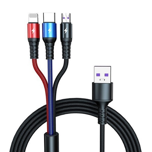 조아테크 이지포지션 3in1 고속충전 케이블