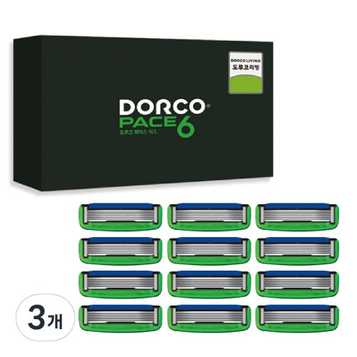 도루코 페이스6 면도날 (36개)