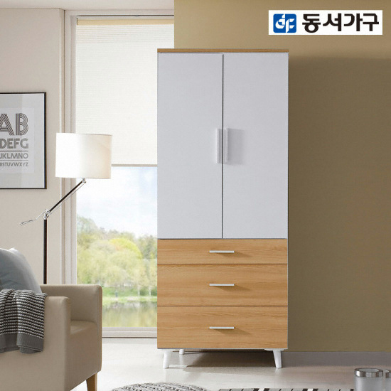동서가구 비트 3단서랍형 옷장 810_이미지