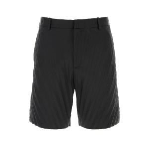발렌티노 GARAVANI Black nylon bermuda shorts 2V0RDC909D1 0NO