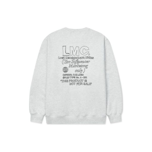 엘엠씨 LMC FN DOODLE SWEATSHIRT light heather gray 0LM45FSW103LHG 830752