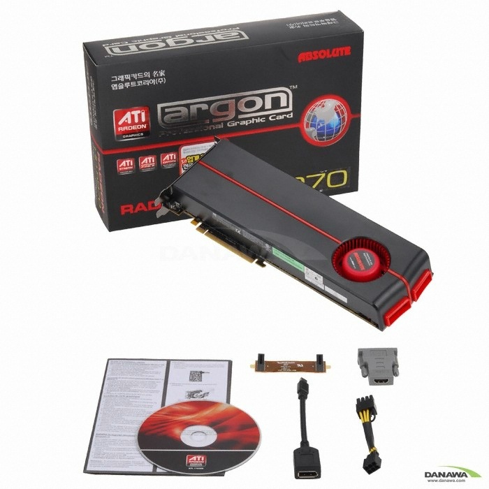 앱코 라데온 HD 5970 argon D5 2GB_이미지
