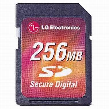 LG전자 SD 100X (256MB)_이미지