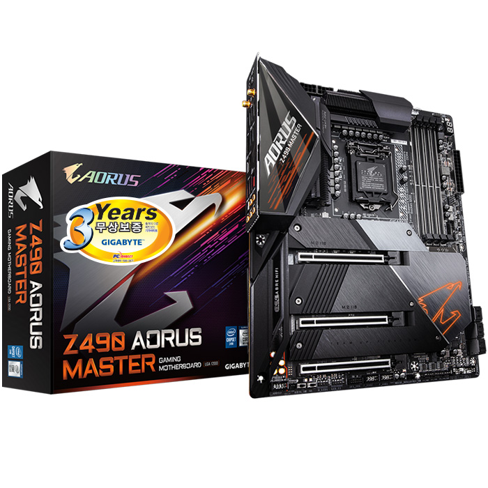 GIGABYTE Z490 AORUS MASTER 피씨디렉트
