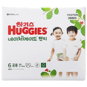 하기스 2021 네이처메이드 팬티형 6단계-공용 (54매)_이미지