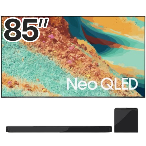 삼성전자 네오QLED KQ85QNF85AFXKR (벽걸이+HW-Q800F)
