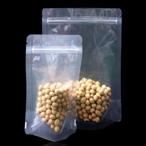 PET 투  스탠딩 지퍼백 15cmX22cm 100매 음료파우치_이미지