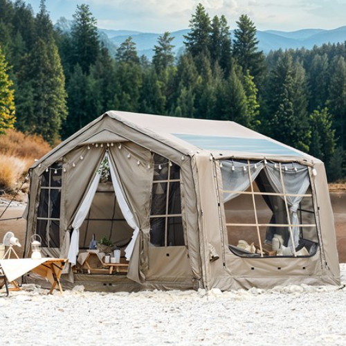 로티캠프 제로스트 에이맥스 도킹 에어텐트_이미지