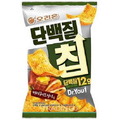 오리온 닥터유 단백질칩 버터구이오징어맛 60g (7개)_이미지