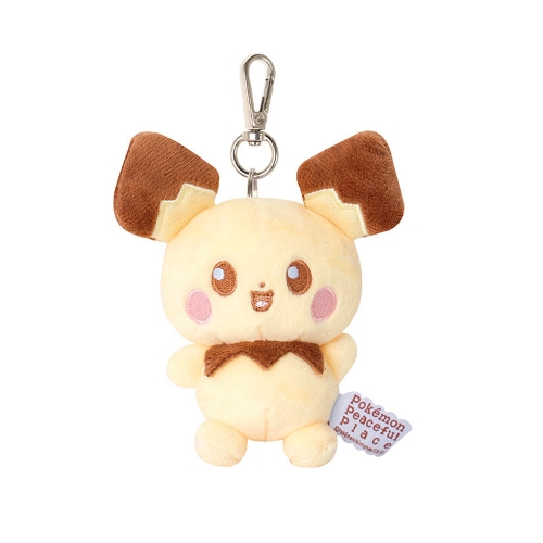 포켓피스 피츄 캐릭터 8cm 인형 키링 가방고리 760409