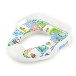 타요 유아용 손잡이 변기커버 화이트