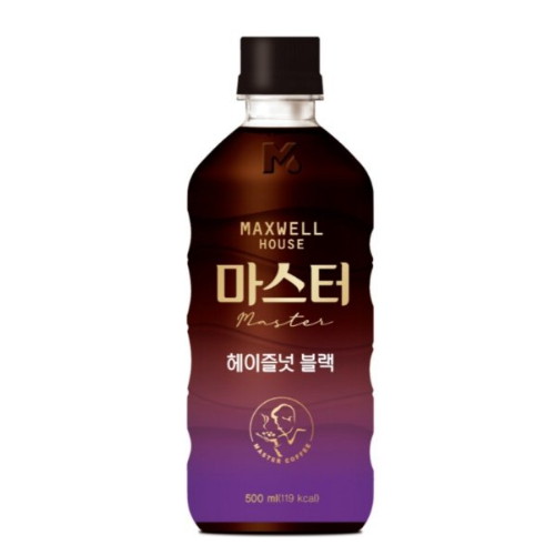 동서식품 맥스웰하우스 마스터 헤이즐넛 블랙 500ml (12개)_이미지