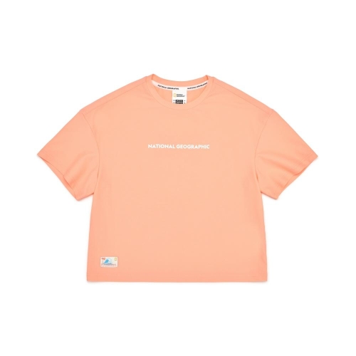 내셔널지오그래픽 키즈 여아 워터 반팔티 K242GRG710 PEACH 130