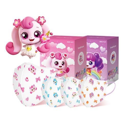 [불명] 브리드케어 캐치 티니핑 S4 키즈마스크 20매+20매