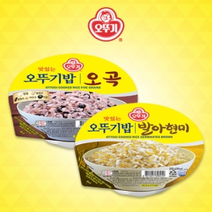 오뚜기 오뚜기밥 오곡 210g 6개 + 발아현미 210g 6개
