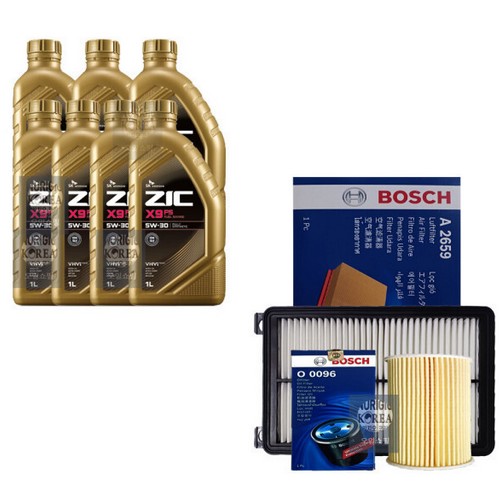 SK������ ��ũ X9 FS 5W30 4L + �������� Ǫ�� 5008 1.6 ����