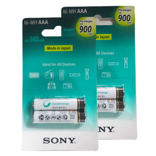 SONY �Ի���Ŭ������ ���̼��� AAA (900mAh)