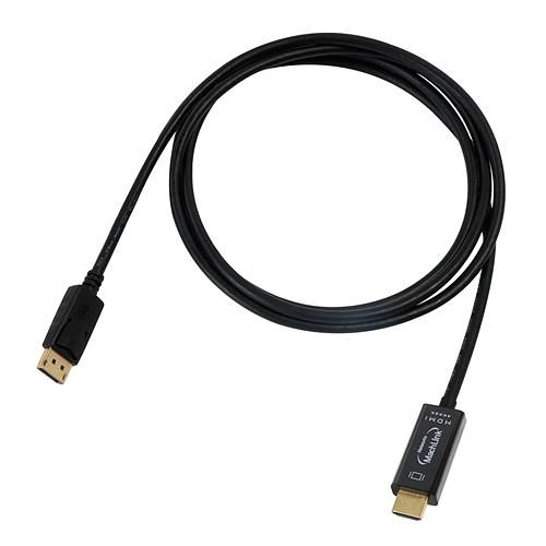마하링크 ML-DP2H DP to HDMI 고급형 Active 케이블 (3m, ML-DP2H3M)_이미지