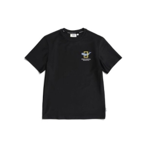  내셔널지오그래픽 키즈 워터 반팔 라운드티 CARBON BLACK (K232URG650)