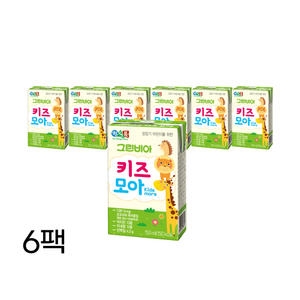 정식품 그린비아 키즈모아 150ml (6개)_이미지