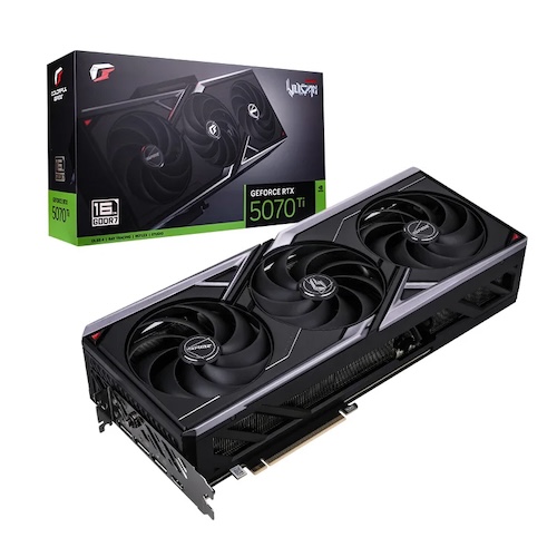 COLORFUL iGame ������ RTX 5070 Ti Vulcan OC D7 16GB �����ڽ�