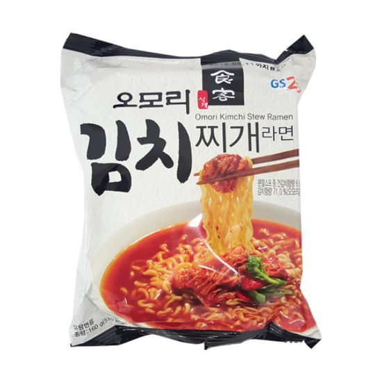 GS리테일 유어스 오모리 김치찌개 라면 160g이미지입니다. 누르면 해당 게시물로 새창이동합니다.