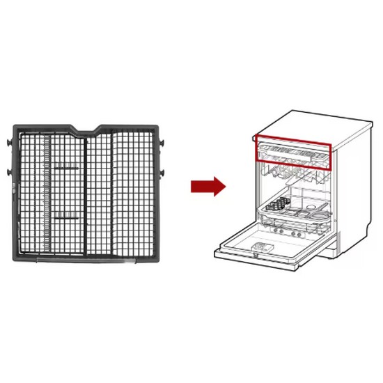 LG전자 식기세척기 최상단 바구니(2024년 이후 모델) AHB73409004_이미지