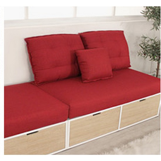 동서가구 비제이 야이에 패브릭 수납소파 2인용