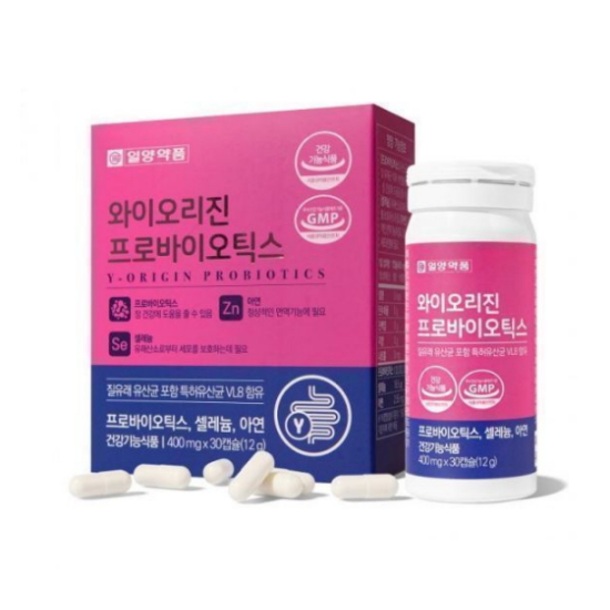 일양약품 와이오리진 프로바이오틱스 30캡슐 (1개)_이미지