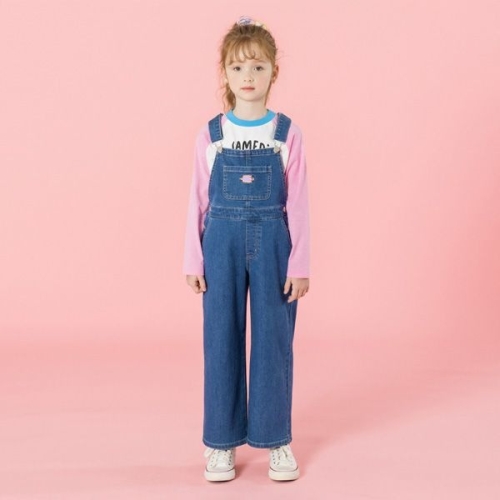 아이러브제이 미네트 데님 와이드 오버롤 팬츠 JXSPT24