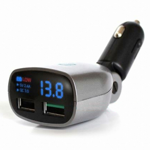 에어그립 2X 터보 듀얼 USB 차량용 충전기 Q3 KA-3004_이미지
