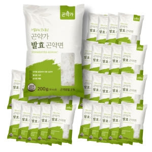 화심영농조합법인 곤약가 발효 곤약면 200g [30개]