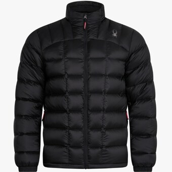 스파이더 초경량 스탠드 넥 다운 자켓 SPKWCNDJ207M-BLK