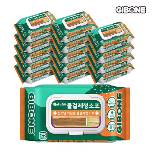세균닦는 물걸레 청소포 25매